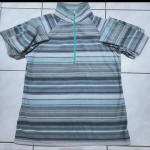 New Eddie Bauer Quarter Zip Soft Fleece Pullover